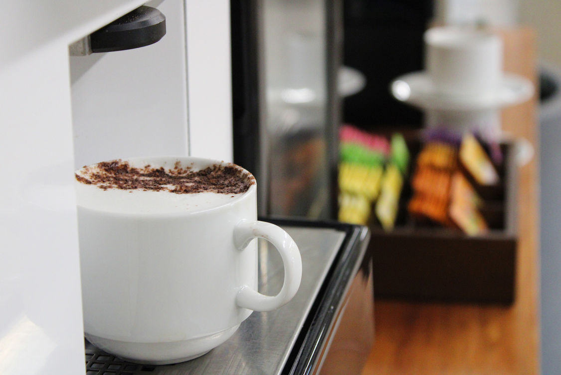Enjoy complimentary coffee for you and your clients as part of your Premium Office Space package.